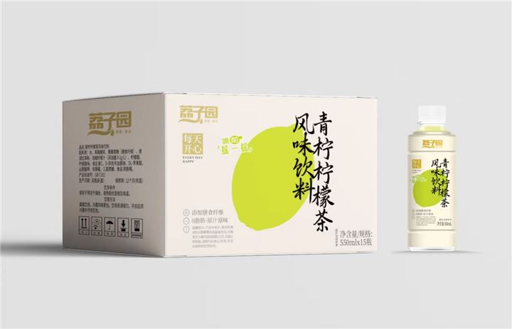 青柠柠檬茶风味饮料550mlx15瓶